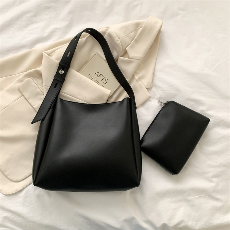 Belle Leather Tote Bag