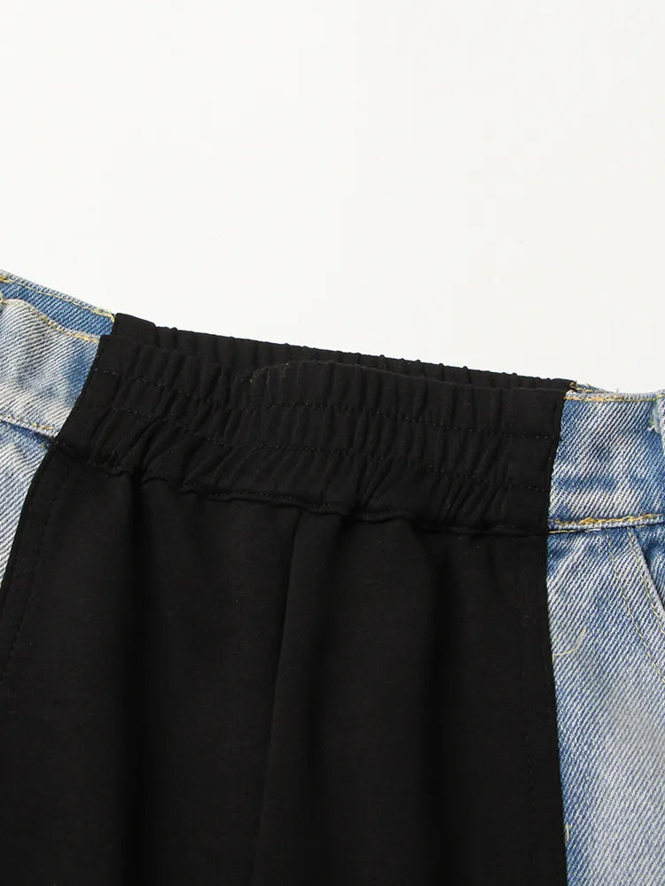 Belle Loose x Denim Pants