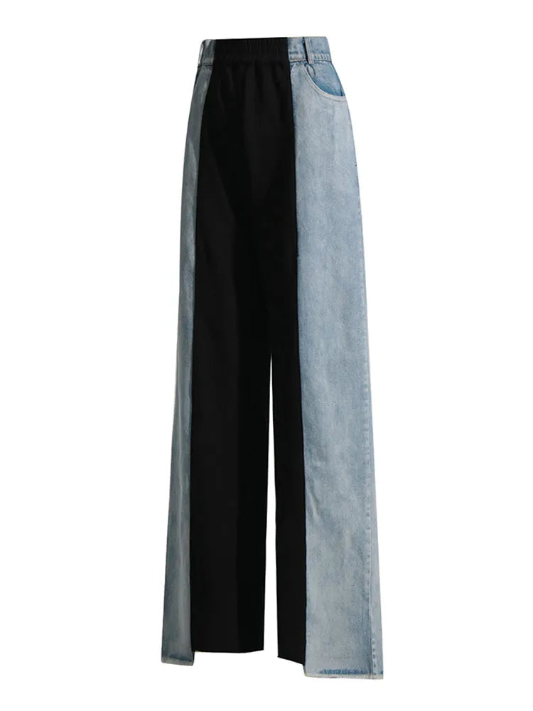 Belle Loose x Denim Pants