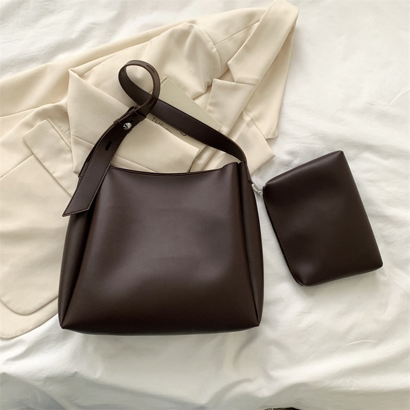 Belle Leather Tote Bag