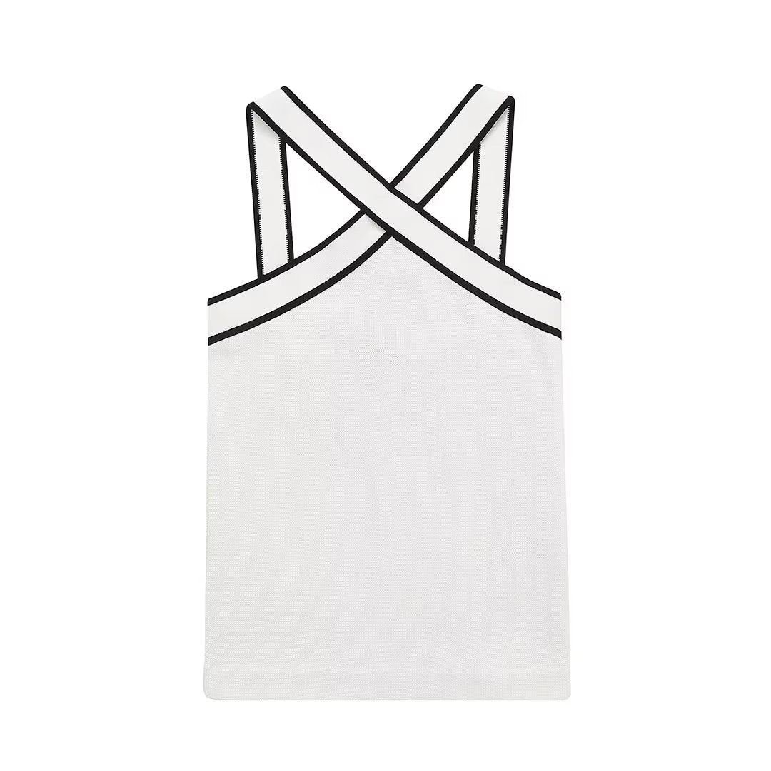 Belle X Knit Tank Top