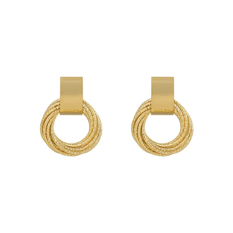 Belle Multiple Small Circle Earrings