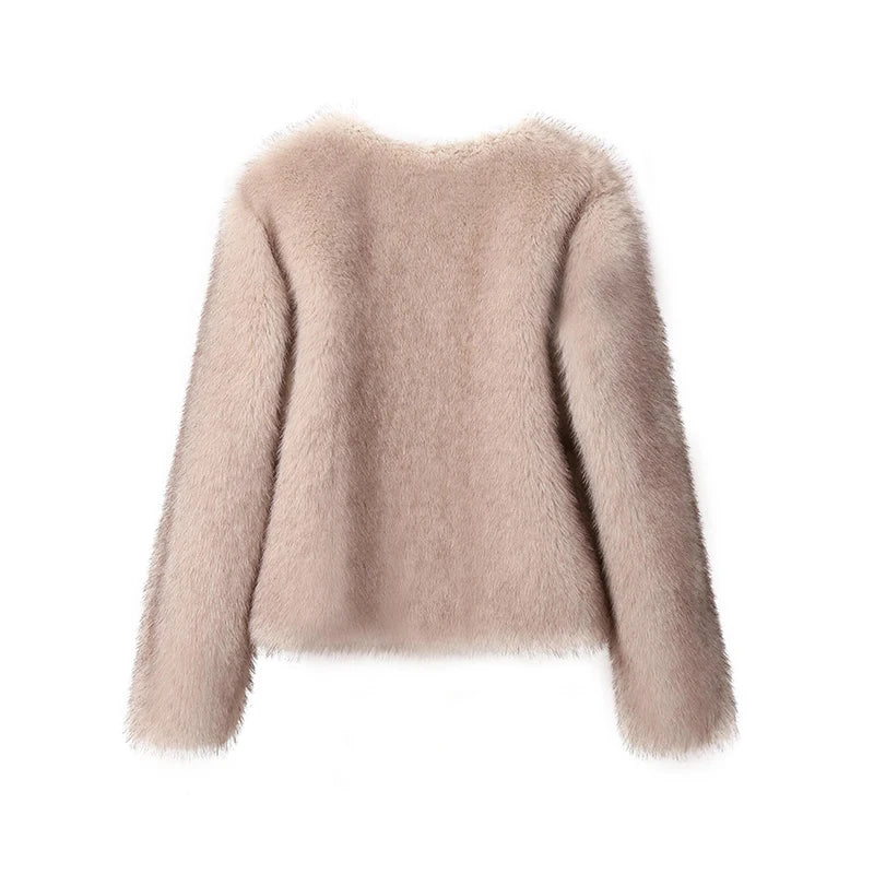 Belle Faux Fur Coat