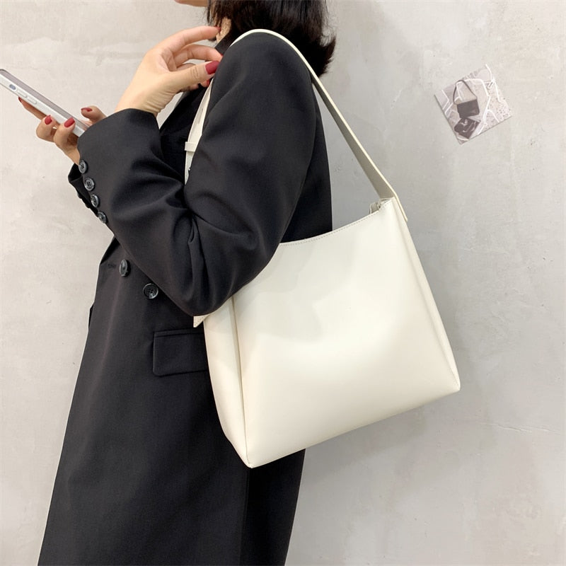 Belle Leather Tote Bag