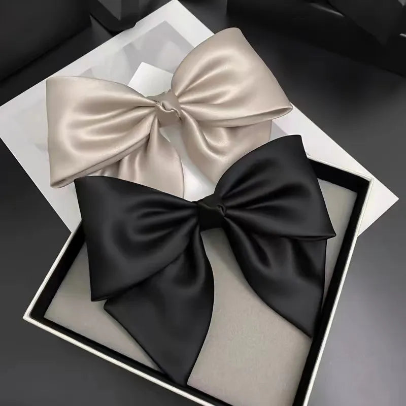 Belle Satin Bow Hairpin