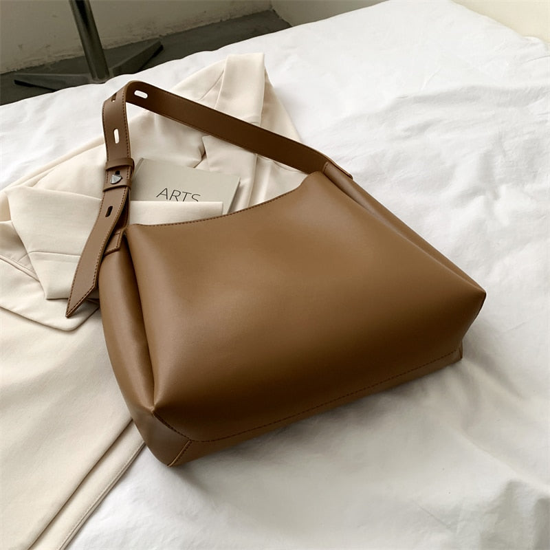 Belle Leather Tote Bag