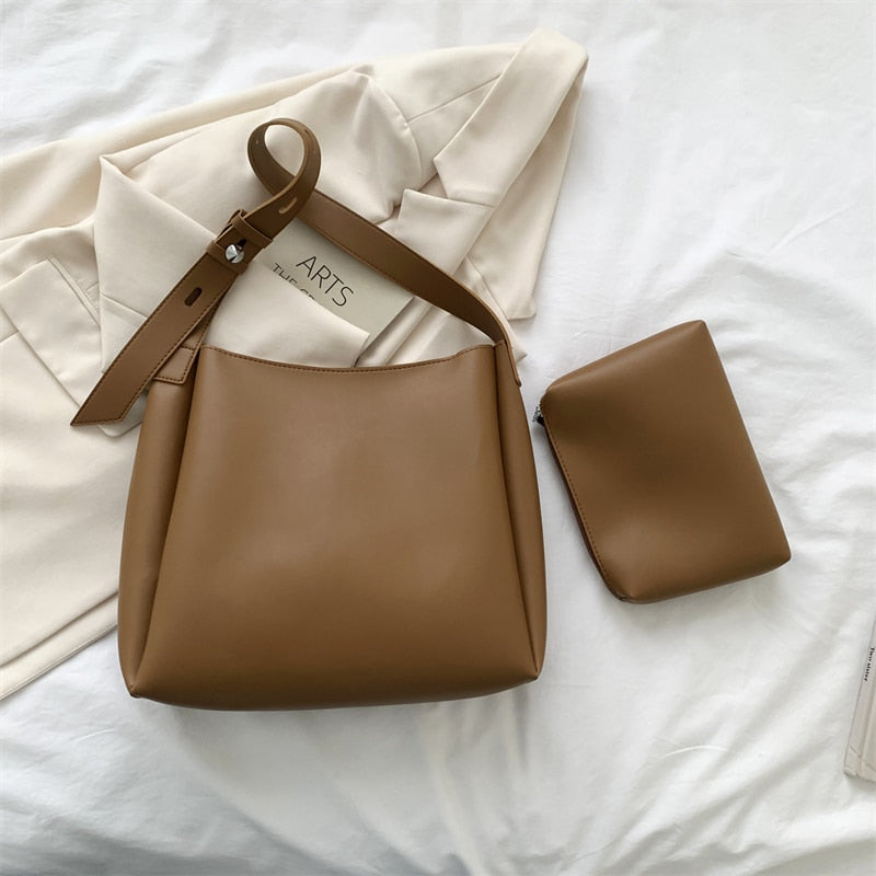 Belle Leather Tote Bag